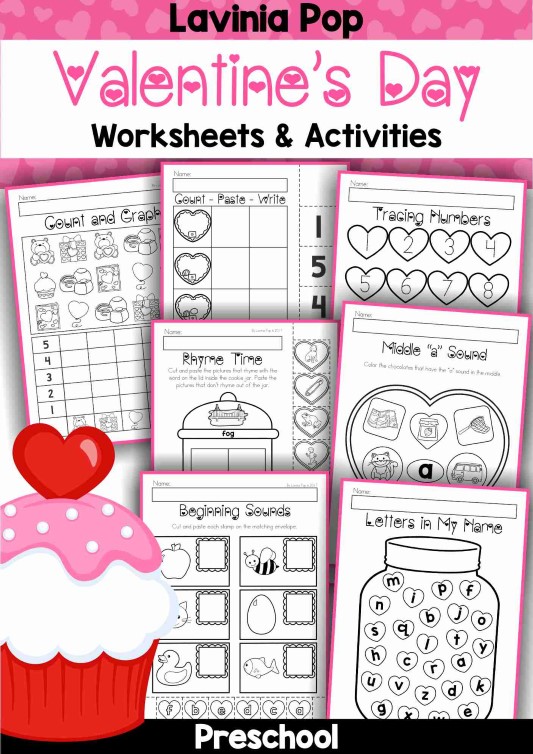 Valentine s Day Preschool Centers In My World