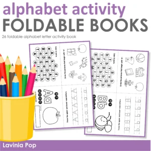 Alphabet Activity Book | Foldable Booklet