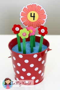 Creation Day 3 Counting flowers