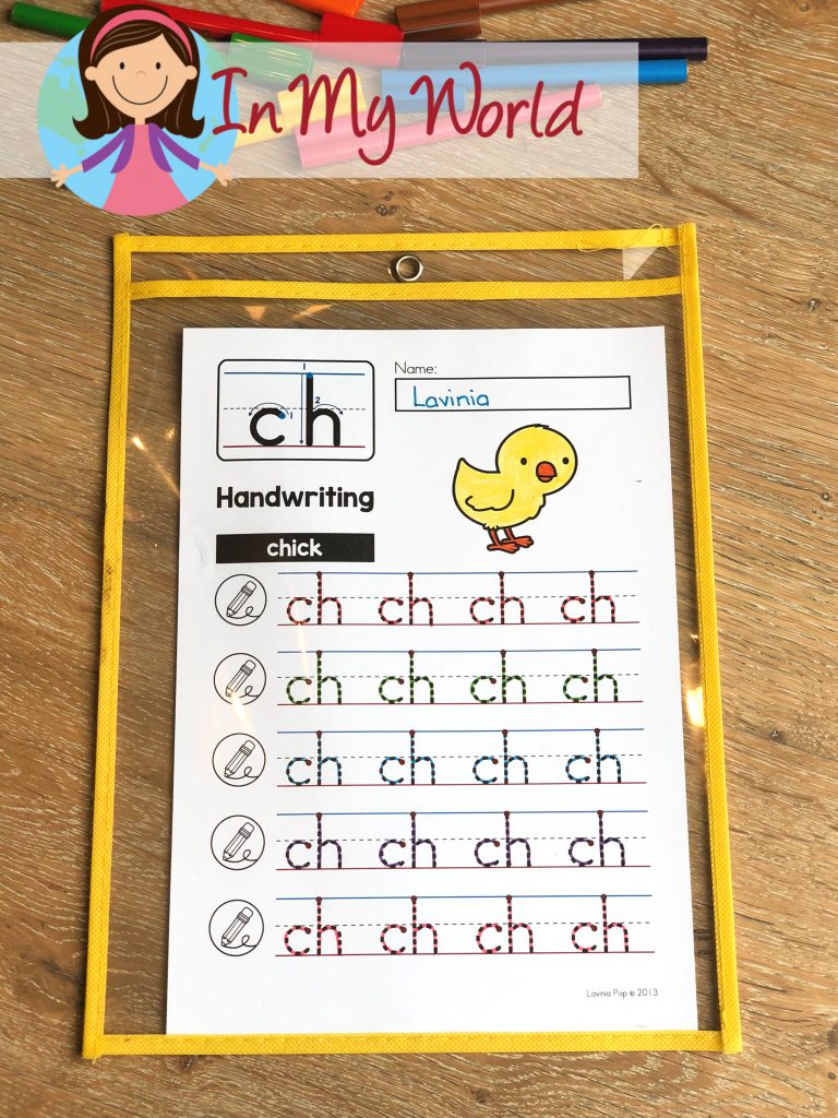 Free Ch Digraph Printable Activities Worksheets In My World