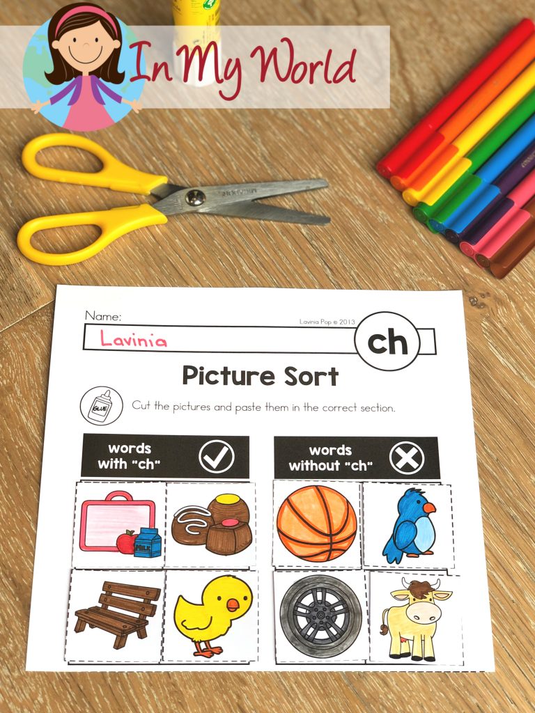 free ch digraph printable activities worksheets in my world