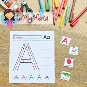 Back to School Preschool Worksheets - In My World