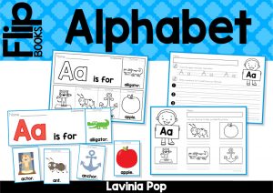 Alphabet Flip Books - In My World