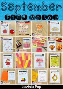 September Fine Motor Morning Tubs for Preschool | Fall Kindgeraten Morning Bins