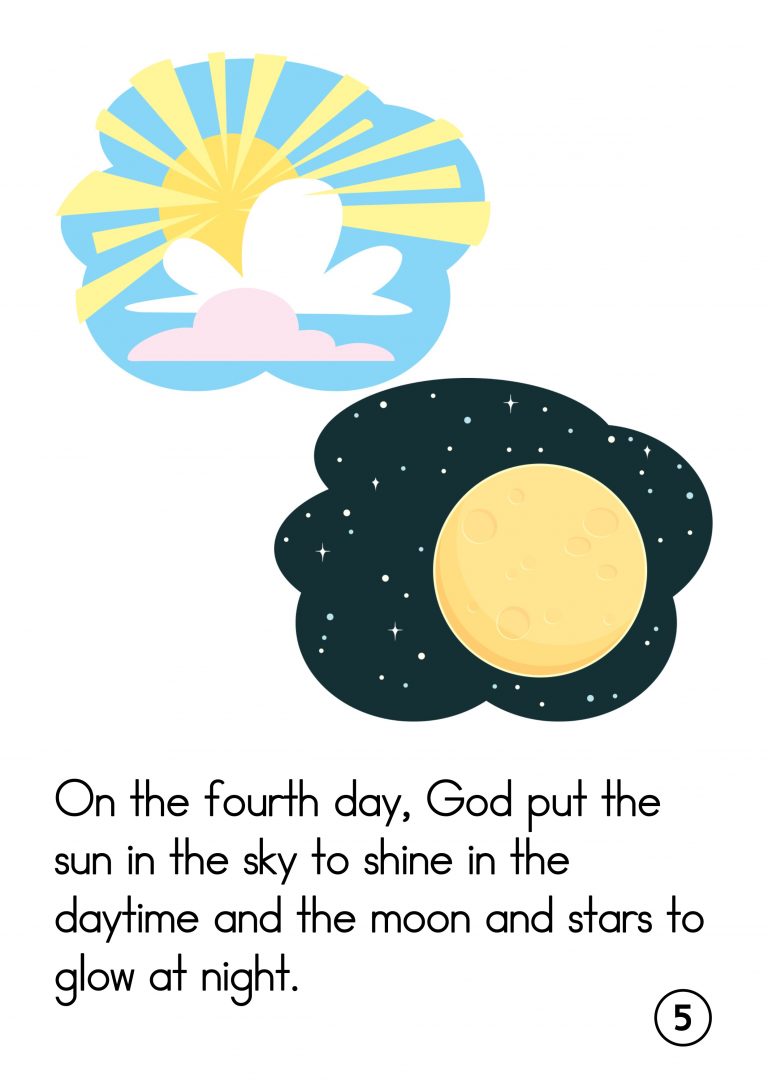 Sunday School Creation: Day 4 Sun, Moon And Stars - In My World