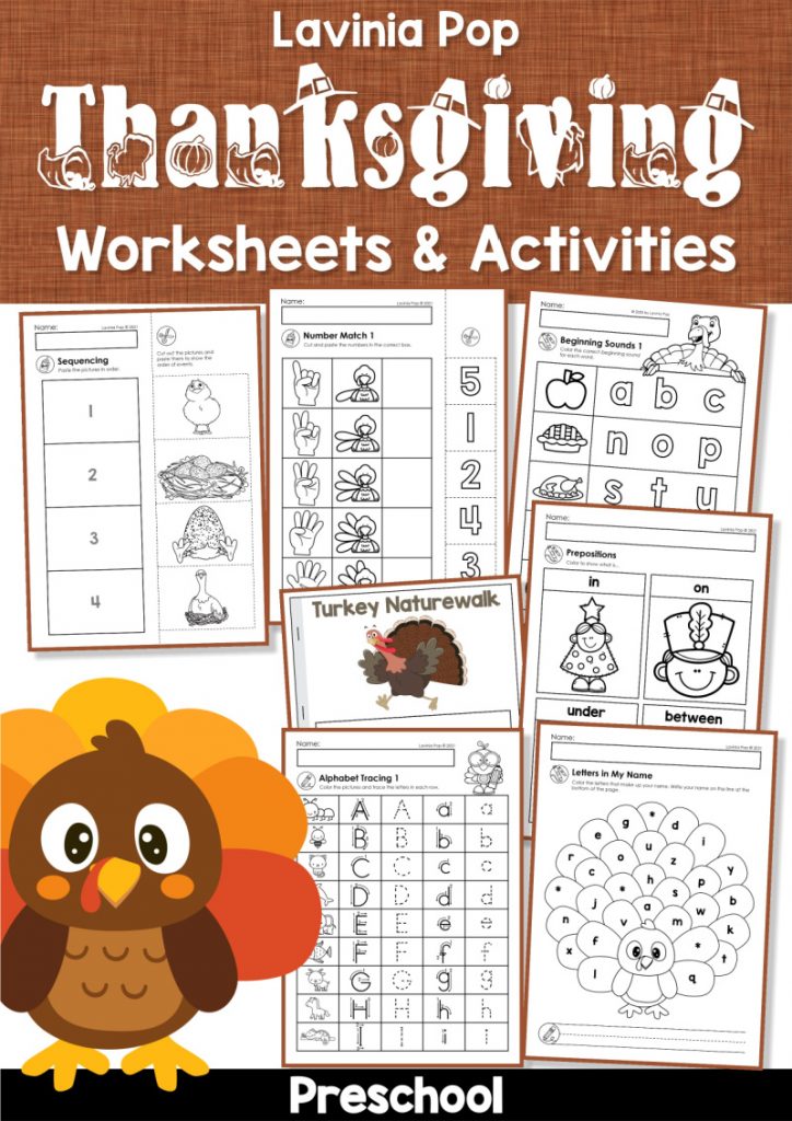 Thanksgiving Preschool Centers - In My World