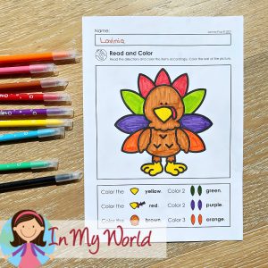 Thanksgiving Preschool Worksheets And Activities No Prep