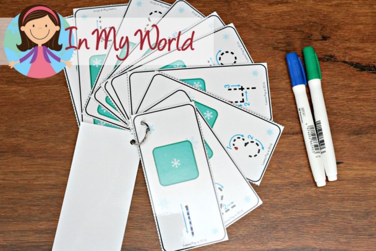 Winter Preschool Centers | Morning Tubs/Bins - In My World