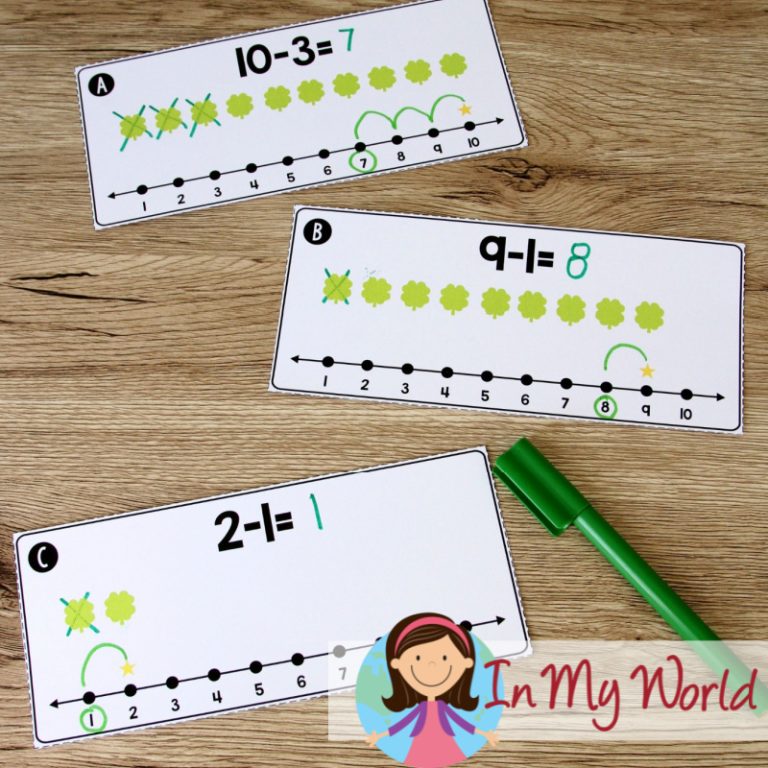 St. Patrick's Day Math Centers for Kindergarten | Morning Tubs / Bins ...