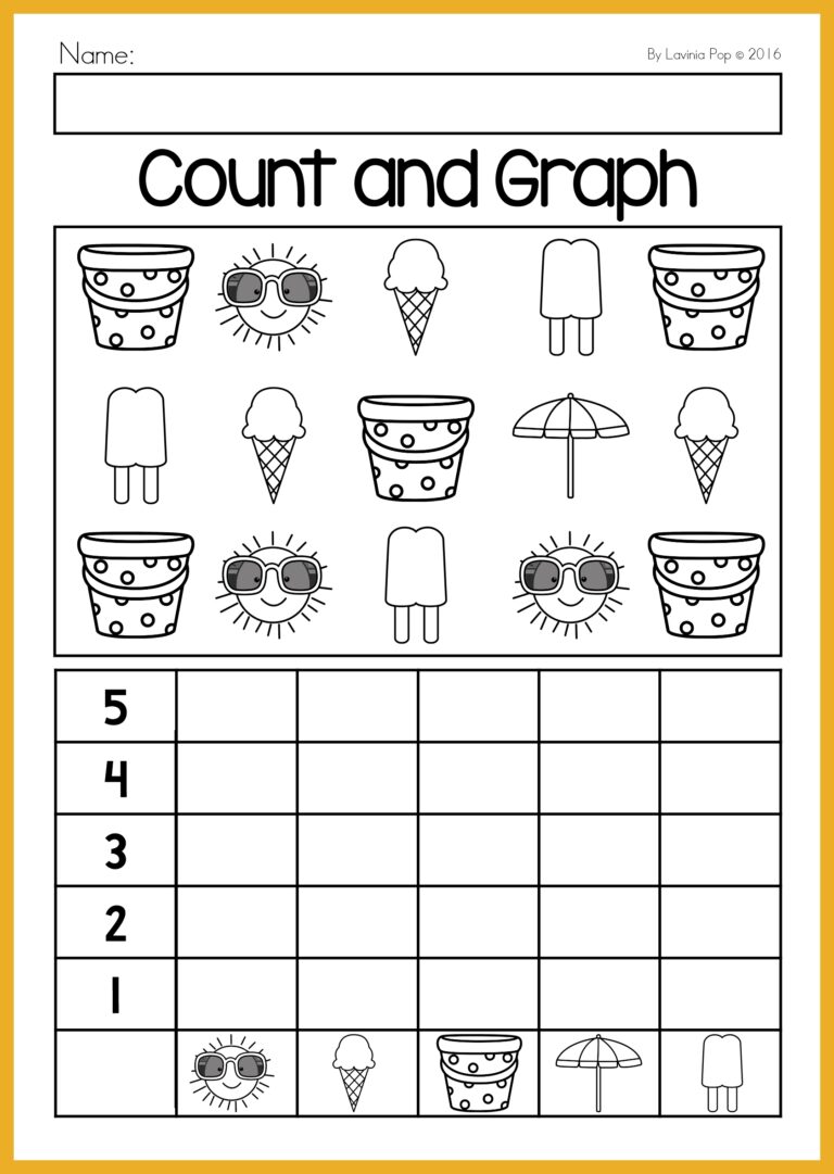FREE Preschool Summer Review Worksheets and Activities No Prep - In My ...