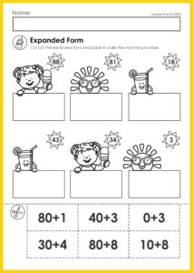 FREE Worksheets: Summer 1st Grade Worksheets and Activities No Prep