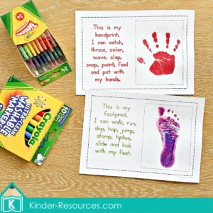 FREE All About Me Printable Book for Preschool and Kindergarten by Lavinia Pop