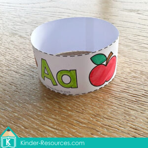 Preschool Alphabet Bracelets