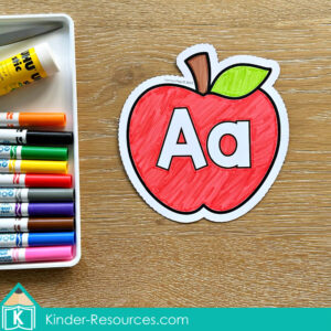 Preschool Alphabet Cutting Practice