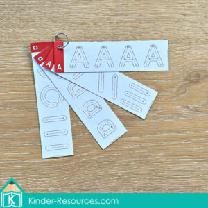 Preschool Alphabet Letter Tracing Book