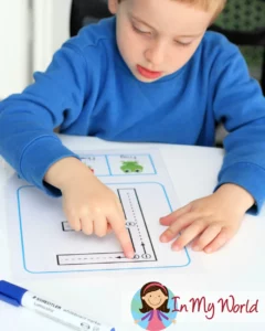 Preschool Centers Alphabet Tracing