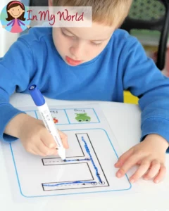 Preschool Centers Alphabet Tracing 1