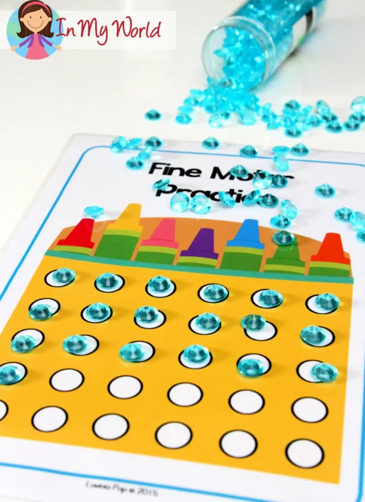 Back to School Preschool Centers Morning Tubs