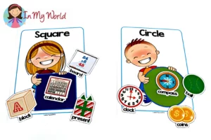 Preschool Centers Shapes Sort