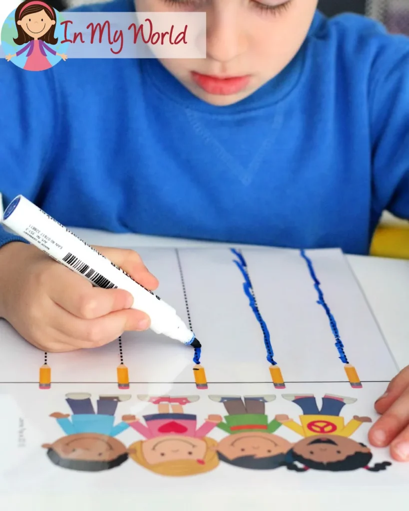 Back to School Preschool Centers Morning Tubs