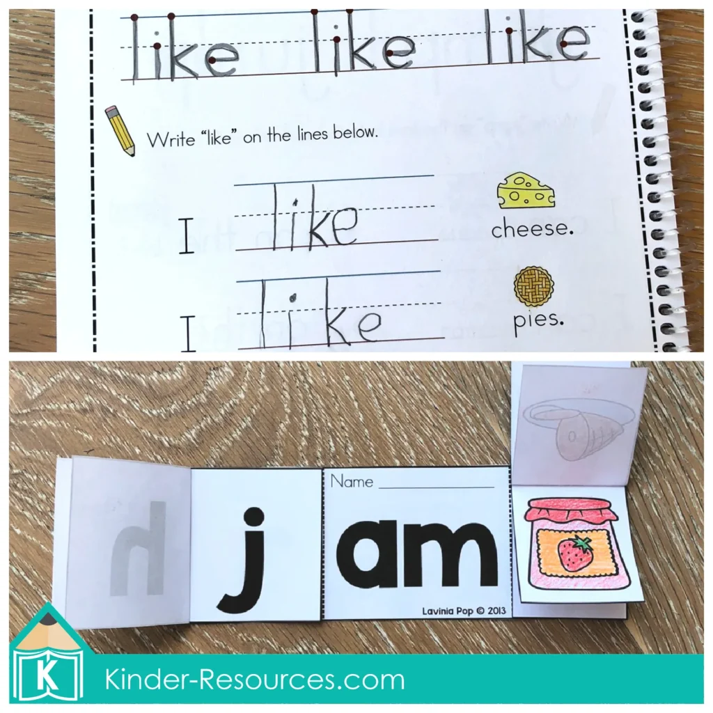 sight words and word families week 3