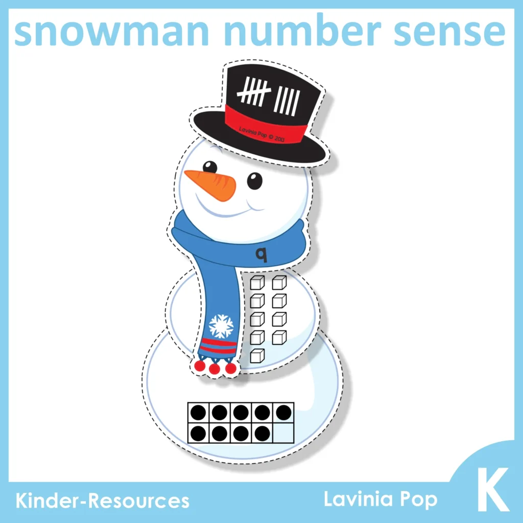 14 Winter Math Center Activities for Kindergarten | Morning Tubs | Bins
