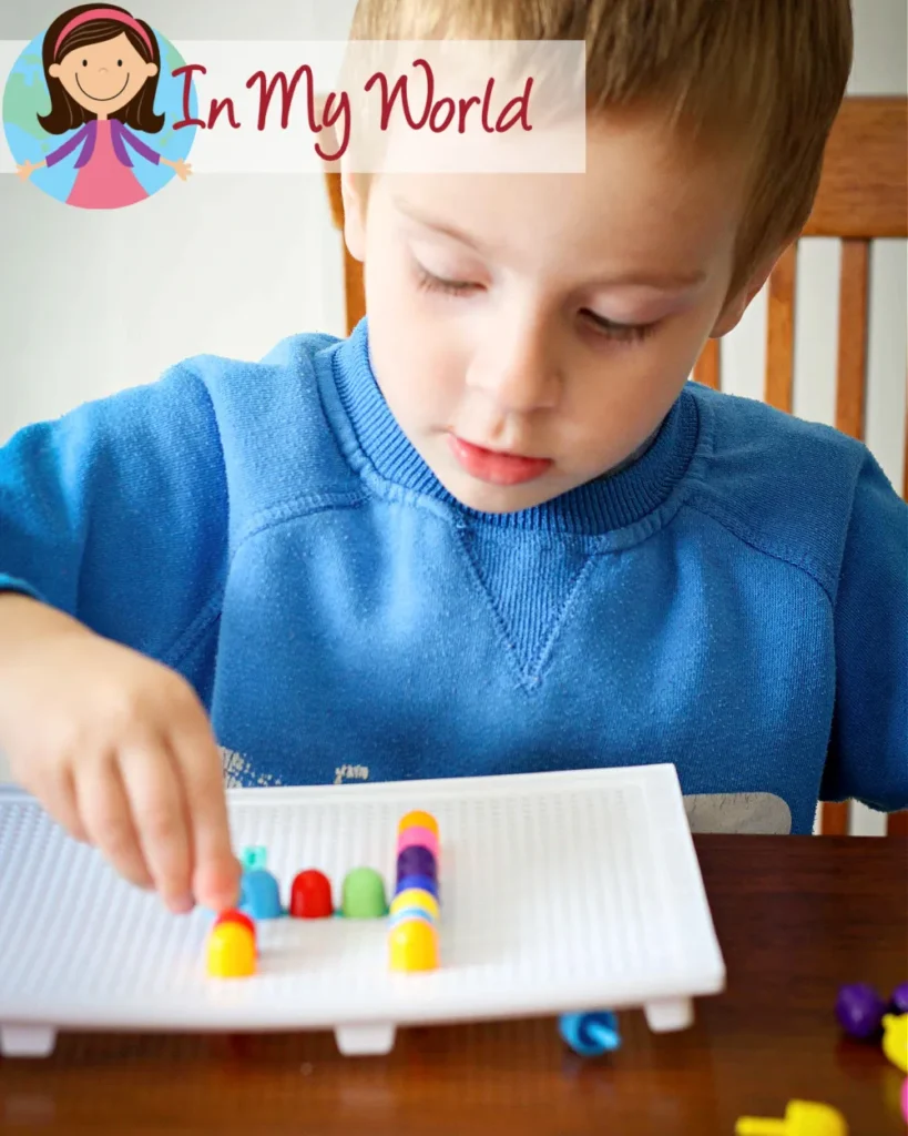 Preschool Letter H Printables. Peg board fine motor activity H