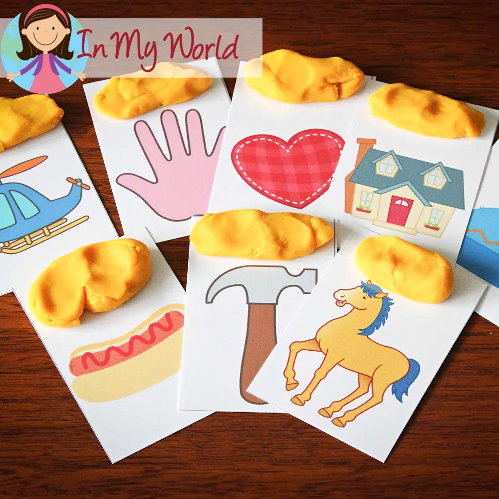 Preschool Letter H Printables. Vocabulary Cards