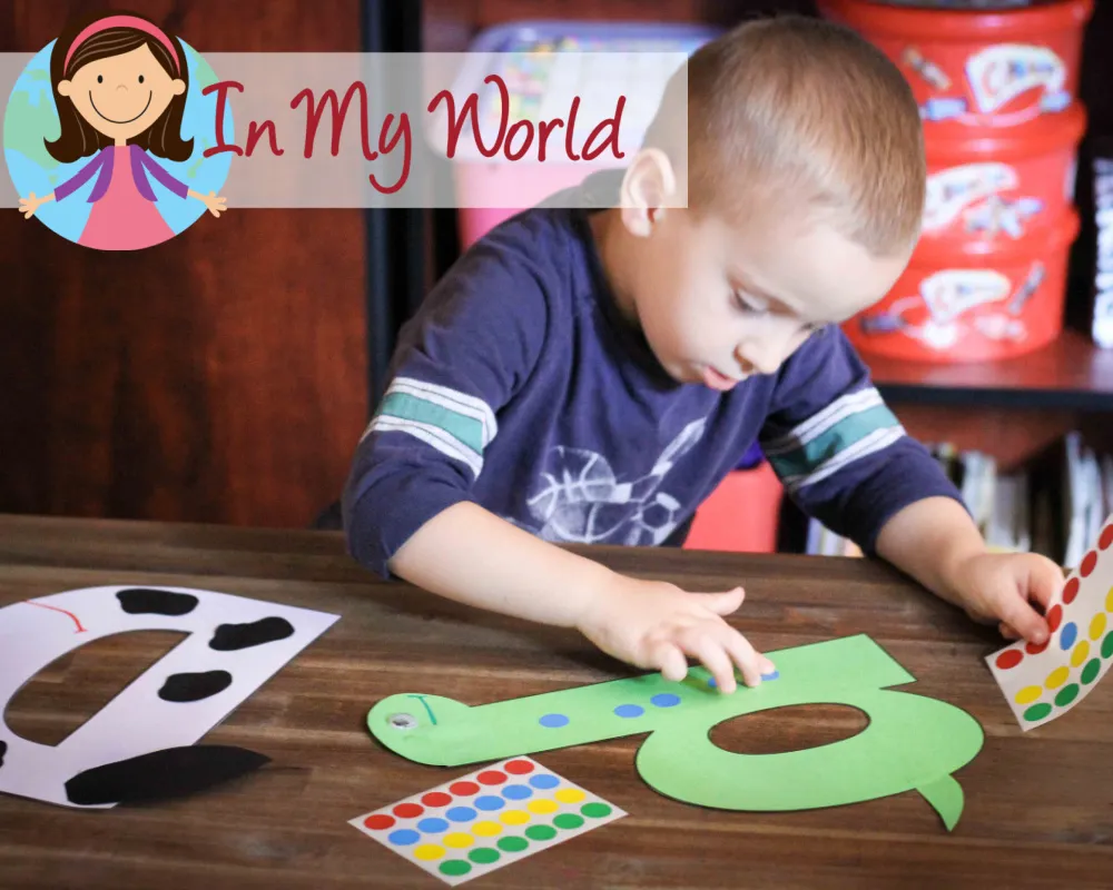Preschool Letter of the Week D Alphabet Printables. Dinosaur Craft