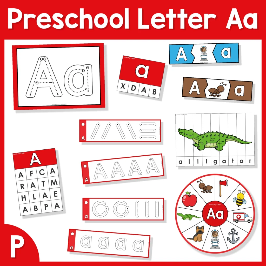 FREE Preschool Letter of the Week Alphabet Activities
