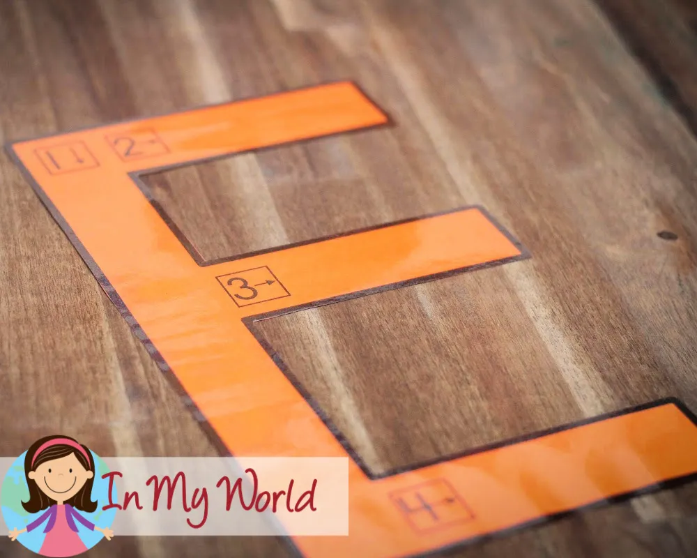 Preschool Letter of the Week E Alphabet Printables. Letter E Template