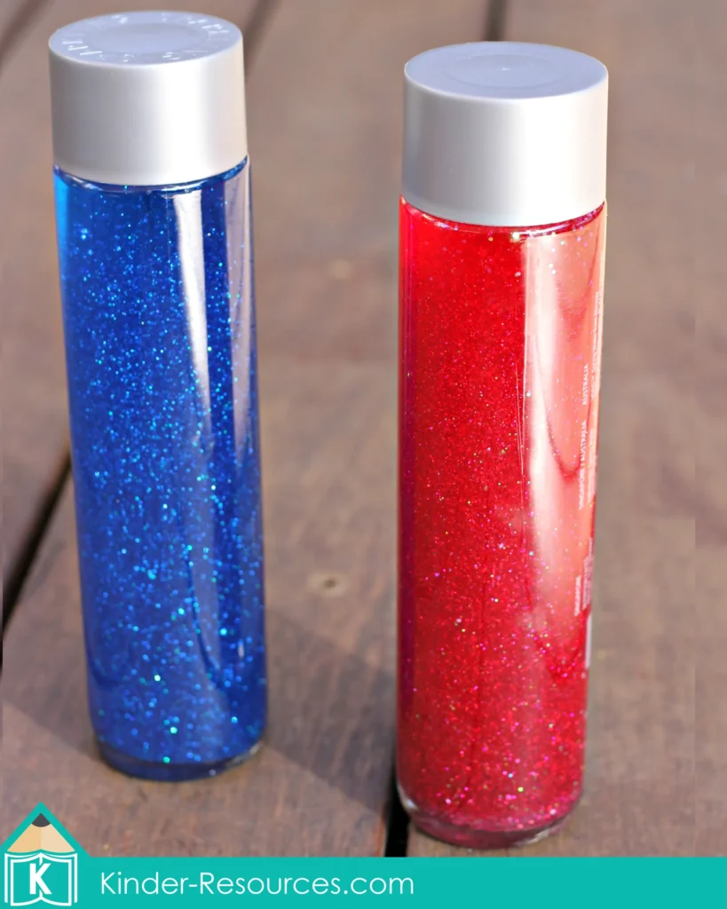 Preschool Bible Lesson Classroom Rules Management calm bottle activity for supporting self regulation and calming strategies in preschool classrooms and Sunday School