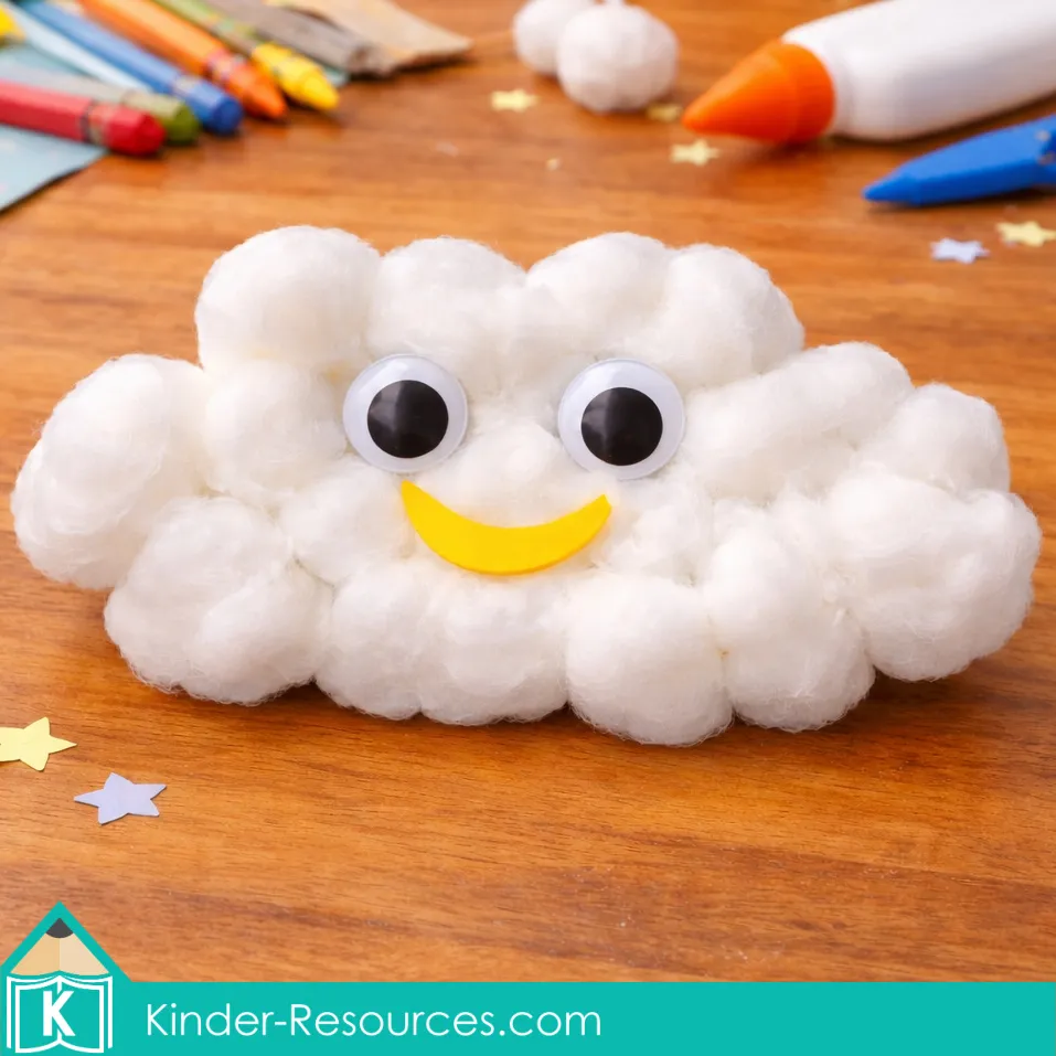 reschool Bible Lesson God Made the Sky visual pieces including water background sky piece and clouds