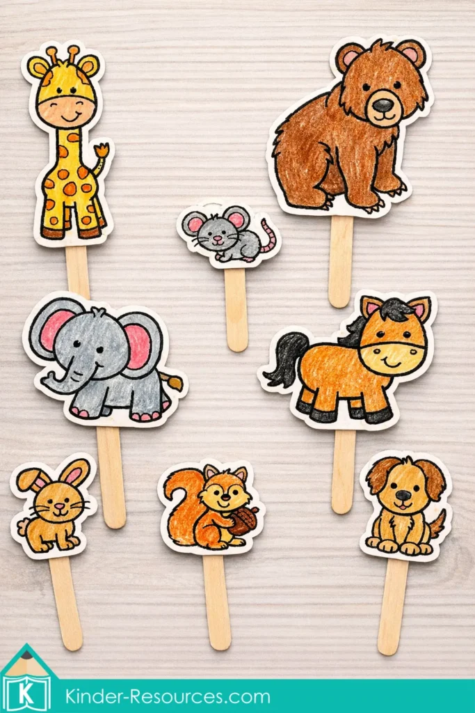 Creation Day 6 land animals sensory bin with grass, rocks, and animal figures for preschool Bible lesson about God making land animals