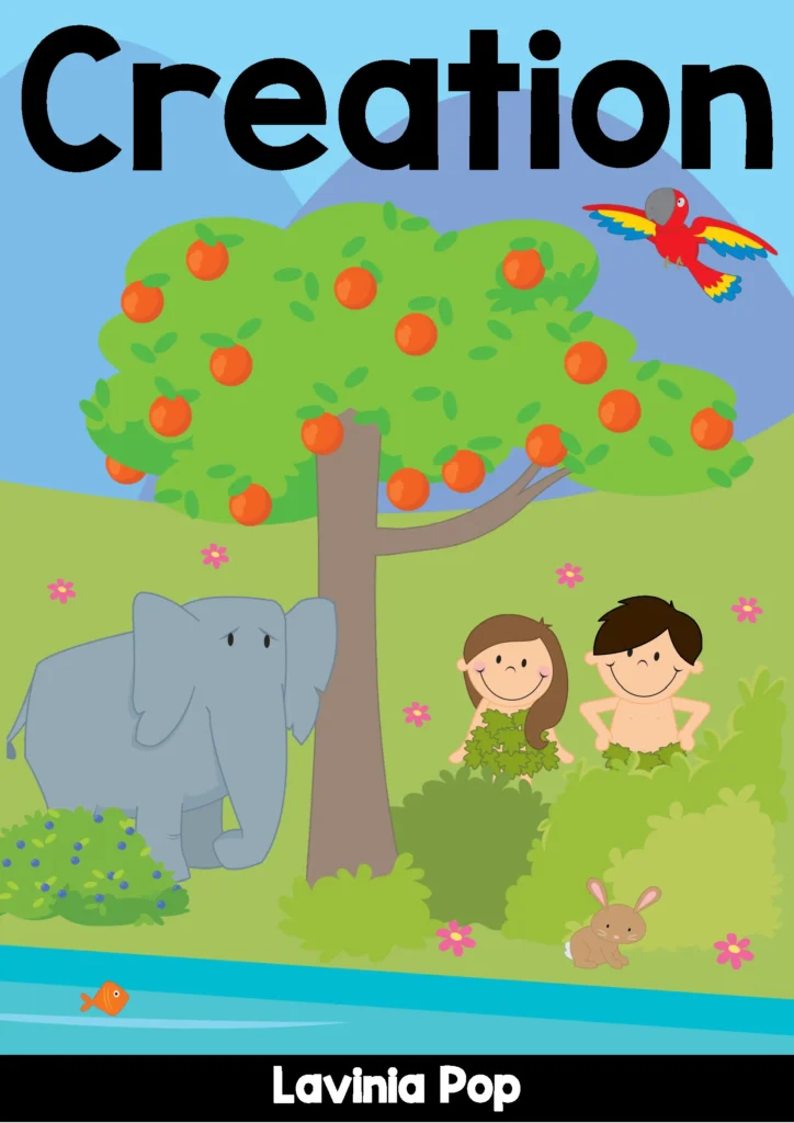 Preschool Bible Lesson God Made the Light Creation Story Cover
