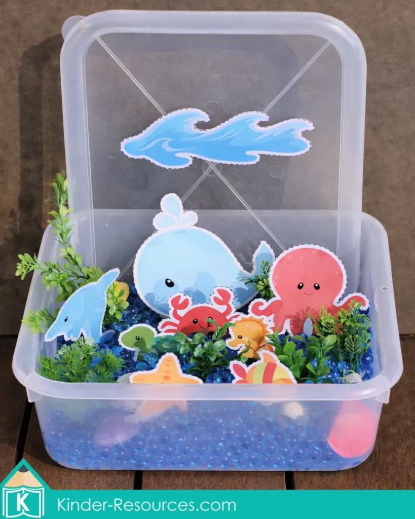 God Made the Birds and Fish Creation Day 5 Sea Sorting Activity