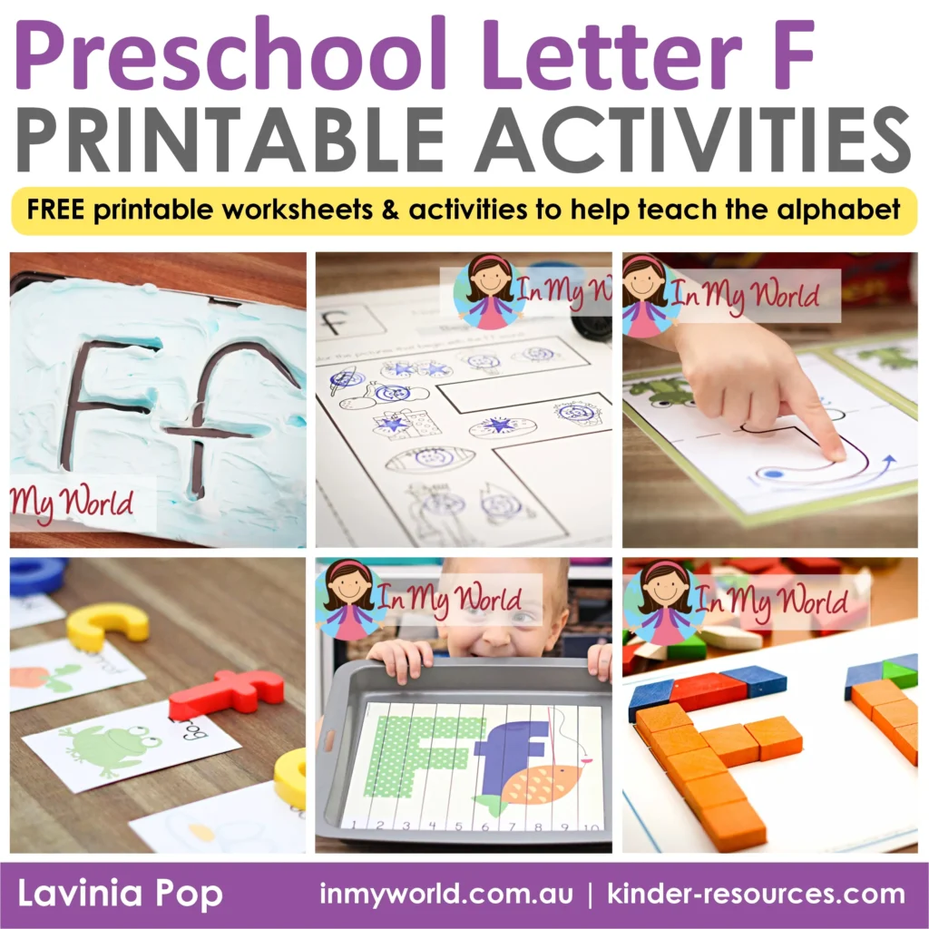 Preschool Letter F Printable Activities Free Worksheets and Crafts