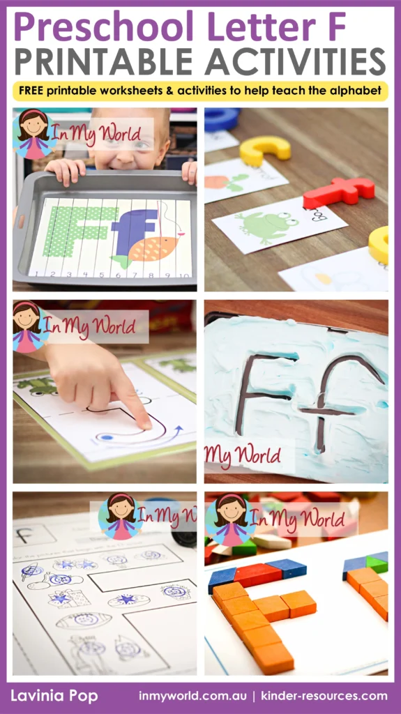 Preschool Letter F Printable Activities Free Worksheets and Crafts
