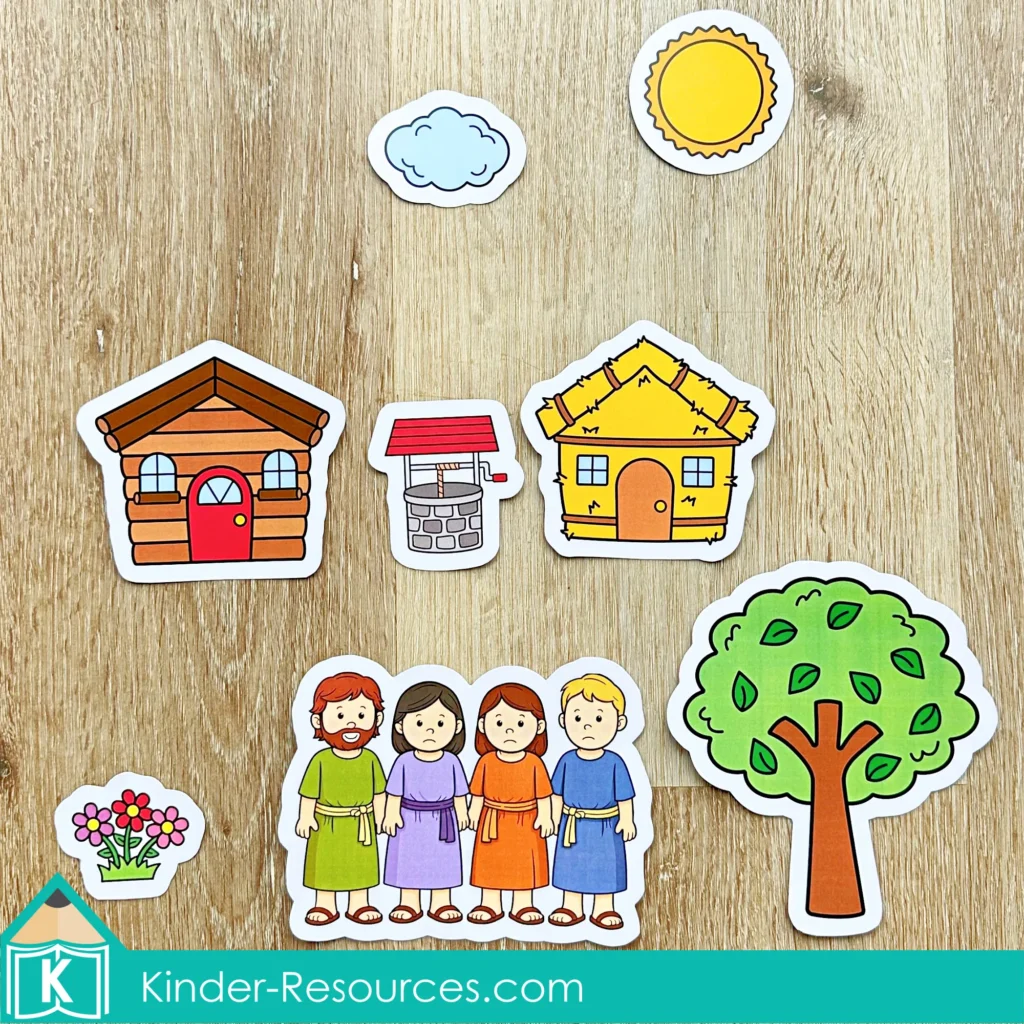 Noah’s Ark Sorting Pieces What Stayed Outside the Ark