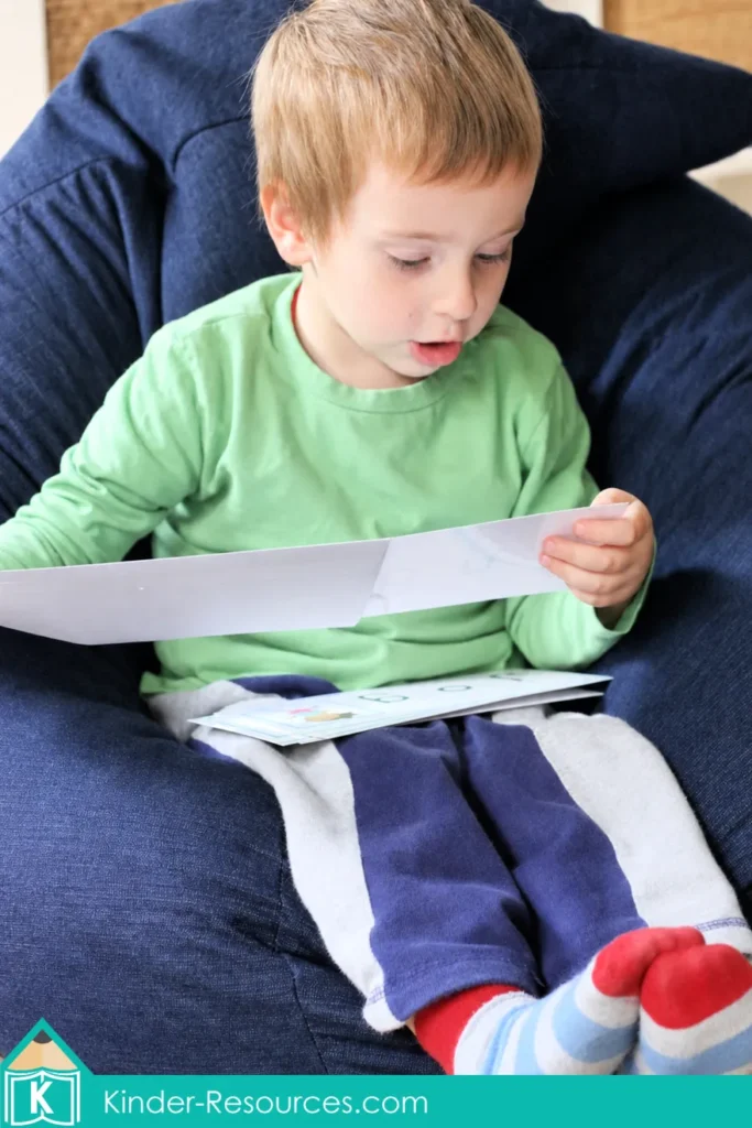 Preschool Letter J CVC Word Slider Cards